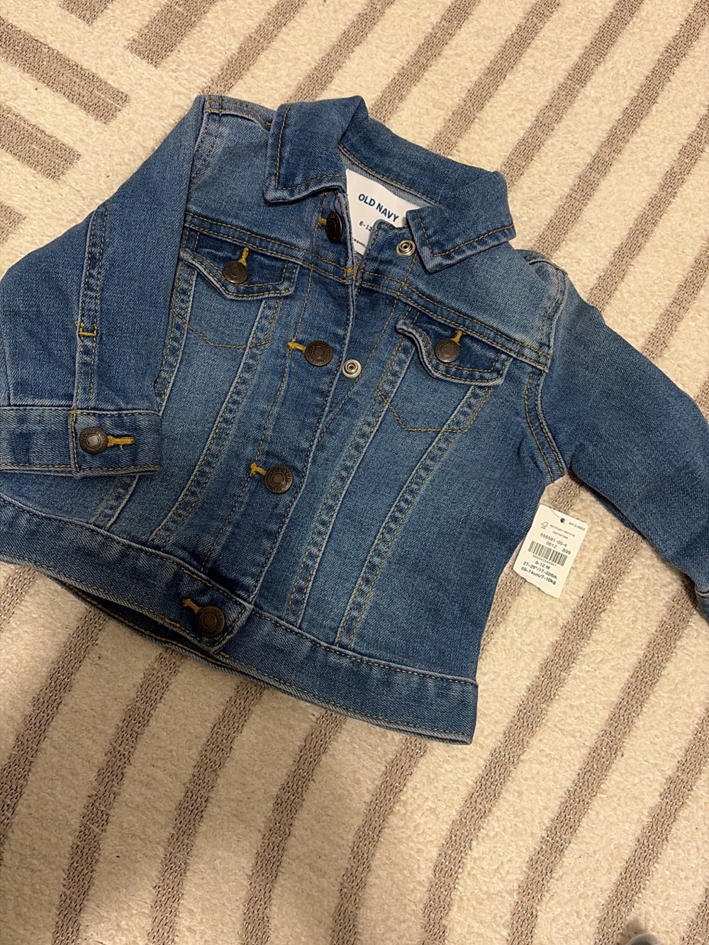 Old Navy Classic Blue Kids Denim Jacket